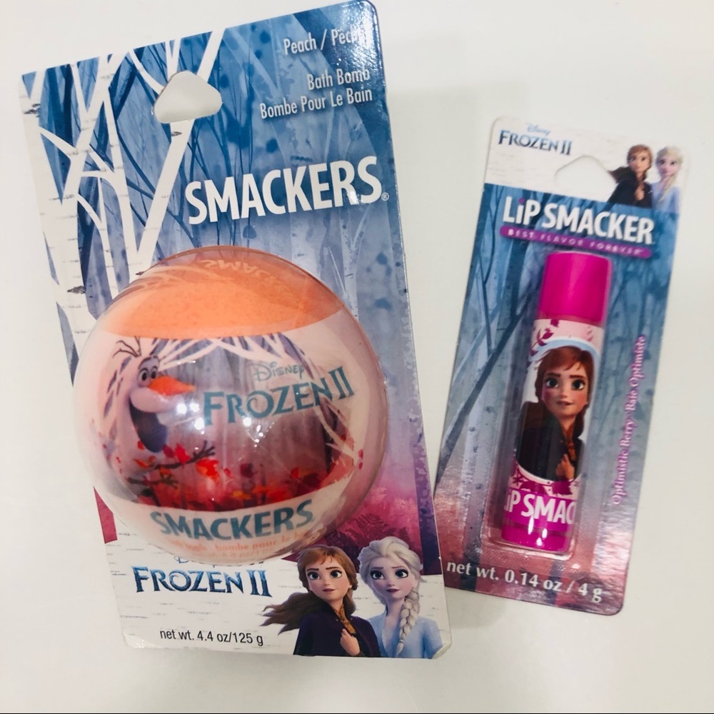 Frozen II Smackers - Bath Bomb/Lip Smacker